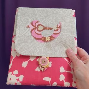 iPad Reader Tablet Pouch Padded Hand Crafted New